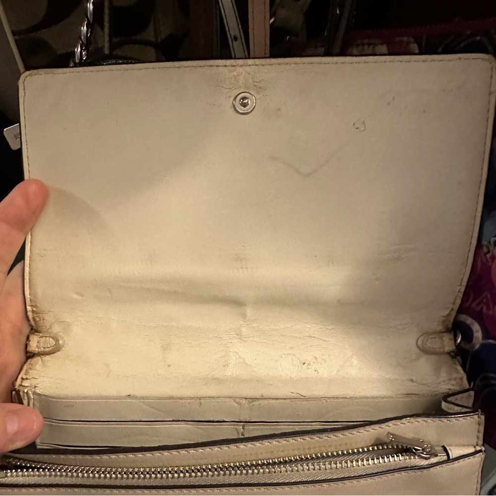 Coach Cream and Black Crossbody Bag - Picture 3 of 6